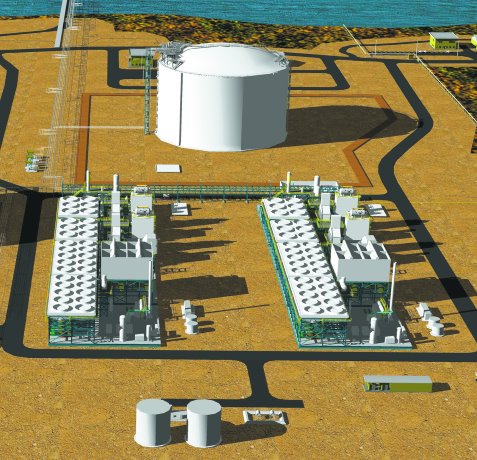 Mothballed LNG project revived