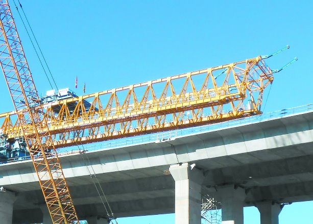 Custom crane fulfilled its duty for new bridge