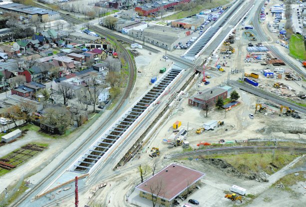 Massive Toronto rail track separation complete