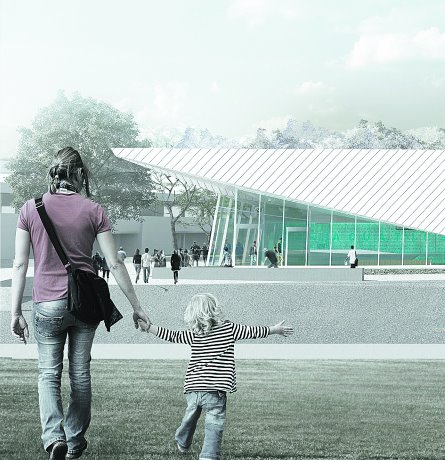 Rainwater will be used to top up university swimming pool