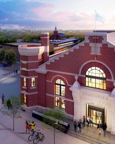 Windsor Armoury tackles various construction challenges