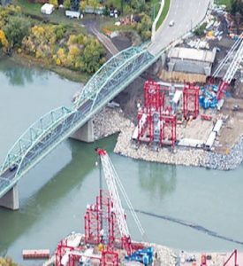 Steel for delayed Edmonton bridge finally arrives