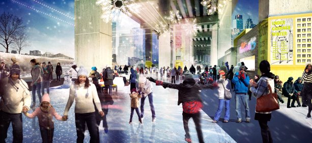 Makeover underneath the Gardiner