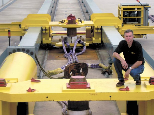 Steel wire rope test beds get bigger and stronger