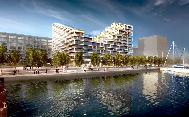 Danish architects 3XN chosen for next phase of Bayside Toronto