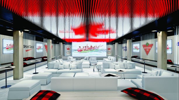 Canadian Olympic House: Canadiana on a tight budget