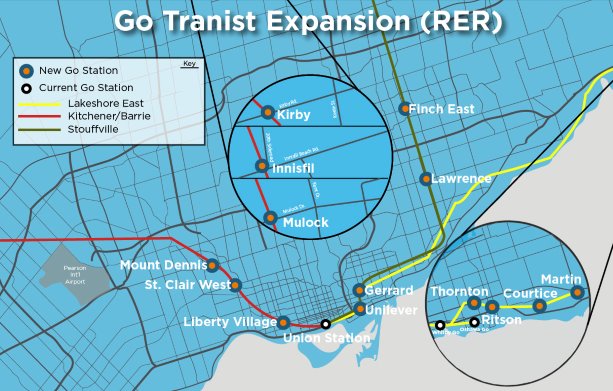 Ontario announces eight more GO train stations