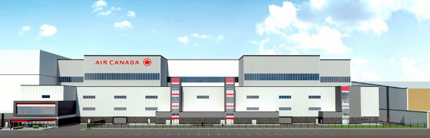 Construction begins on new Air Canada hangar at Pearson airport