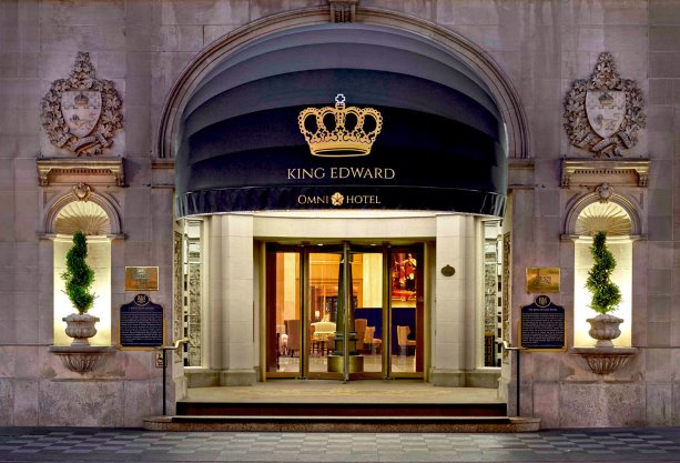 King Edward Hotel exterior masonry wraps up