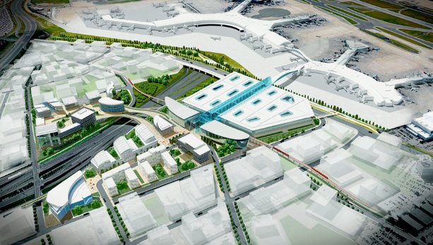 GTAA unveils plans for Pearson transit centre