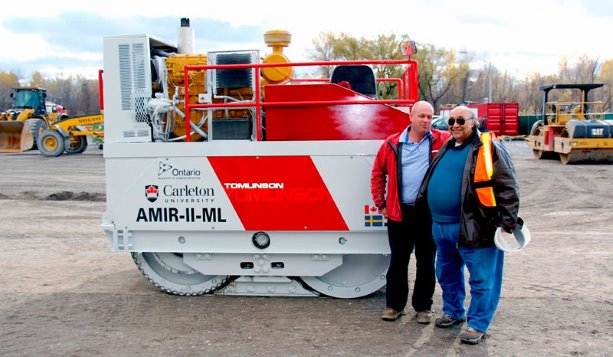 AMIR compactor to disrupt asphalt paving by keeping roads grounded
