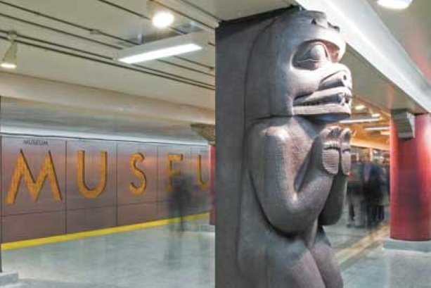 Contractors work in dead of night to complete make-over of Museum subway station