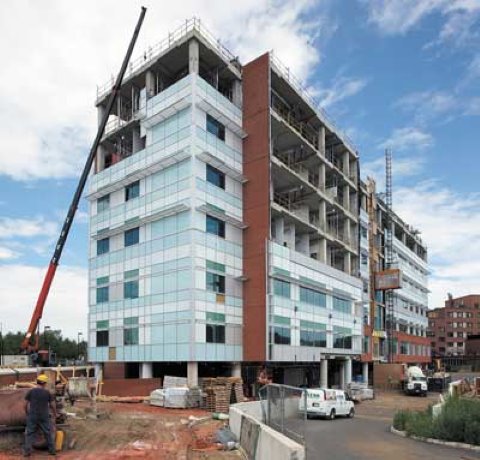 Queensway Construction in Mississauga, Ontario