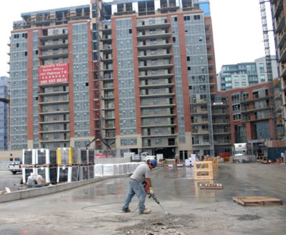 Times Group crews make smooth progress on Majestic Court project