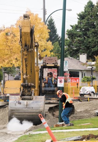 Pedre Contractors undertake watermain work in Vancouver