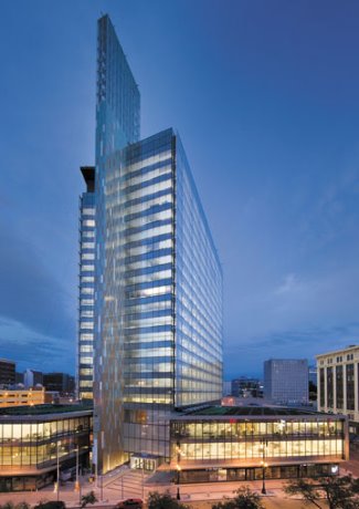 Unique design earns award for Manitoba Hydro Place tower