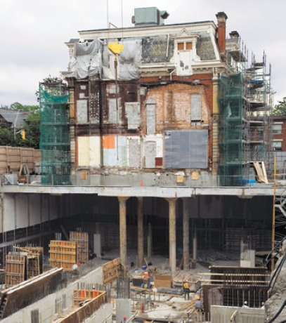 Going underground at James Cooper Mansion condos