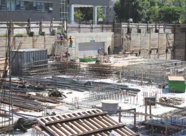Pearl Condos in progress in North York, Ontario