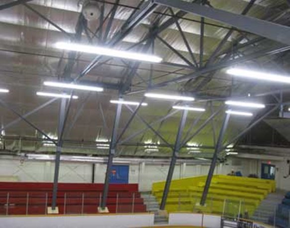 Innovative truss system extends life of arena in Orillia, Ontario