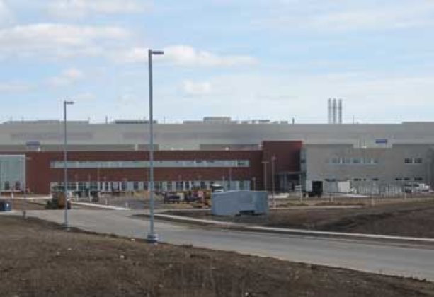 Sault Ste. Marie, Ontario hospital on time, on budget