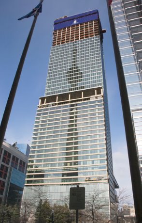 Construction continues on Residences at the Ritz-Carlton in Toronto
