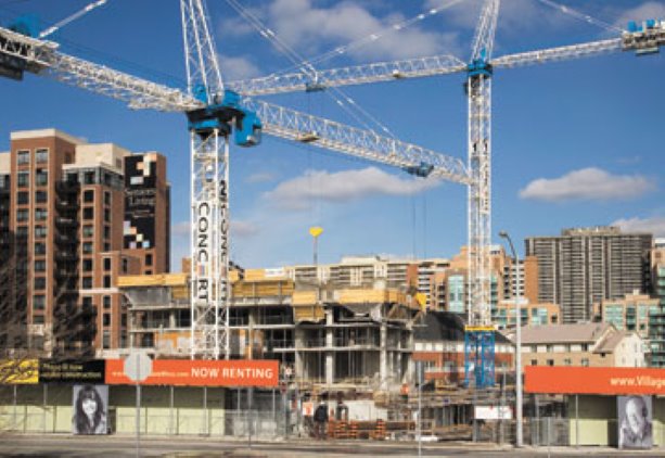 Construction continues on Village Gate West III condo project in Toronto