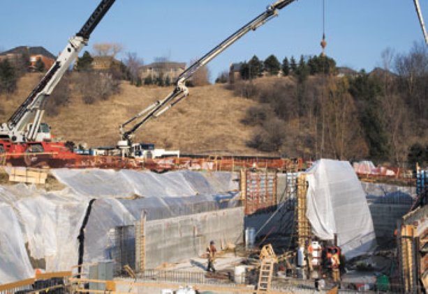 Work continues on Kleinburg Water Pollution Control Plant in Vaughan, Ontario