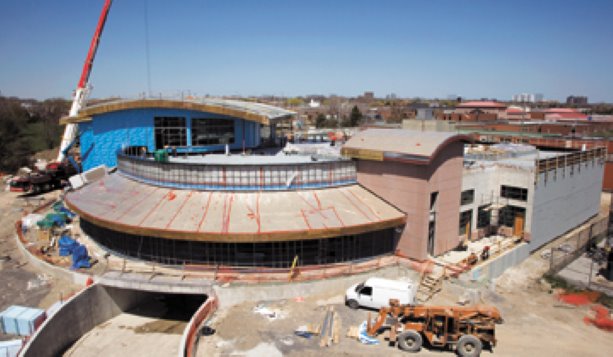 Work continues at Lakeview Water Treatment Plant in Mississauga, Ontario