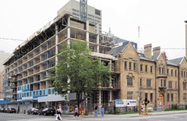 Work continues on YWCA Elm Centre housing project in Toronto
