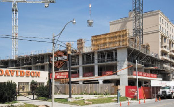Tridel continues construction on Reve King West condos in Toronto