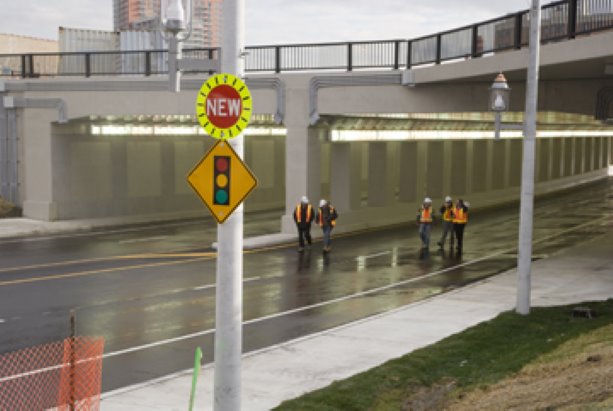 Work complete on Dufferin Street jog elimination project in Toronto