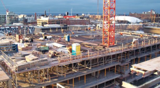 Construction continues on the Centre for Addiction and Mental Health in ...