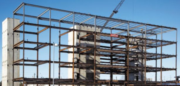 Construction continues on the Commons project in Brampton, Ontario
