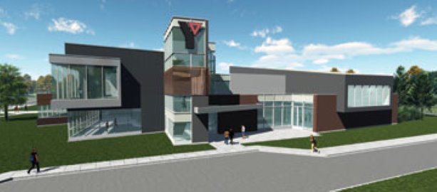 Chatham, Ontario  YMCA includes more functional space and natural light