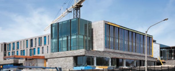 Construction continues on Richard Ivey School of Business in London, Ontario