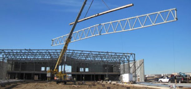 Extra large trusses for Alberta event centre called for hoisting innovation