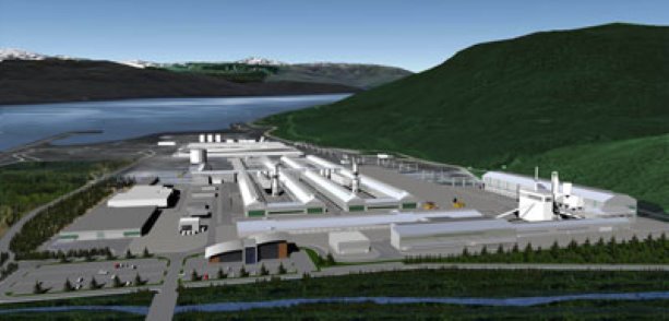 Rio Tinto Alcan aluminum smelter undergoing $2.5-billion build-out in Kitimat, British Columbia