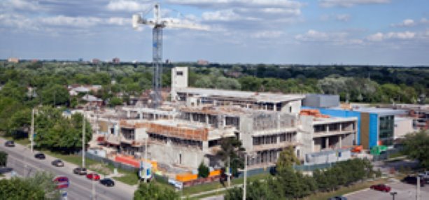 PCR Contractors continues work on University of Windsor, Ontario engineering school