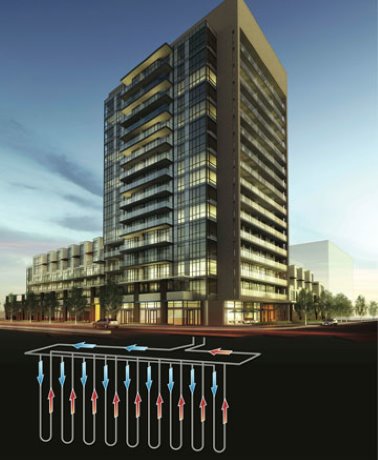 Burlington, Ontario high-rise to include geothermal heating and air conditioning