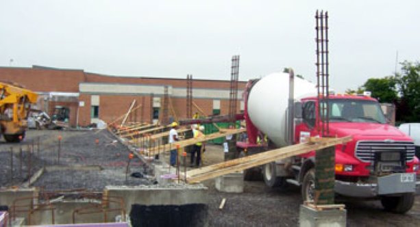 Torcom Construction continues work on Chinguacousy Secondary School in Brampton, Ontario