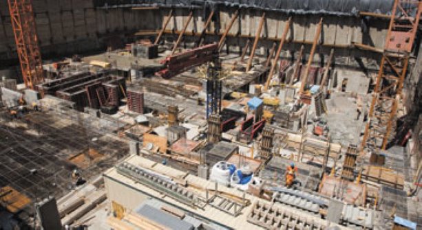 Construction continues on Tridel mixed-use 49-storey tower in Toronto