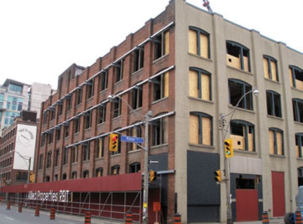 Historic Toronto building to get steel delta frame for stabilization