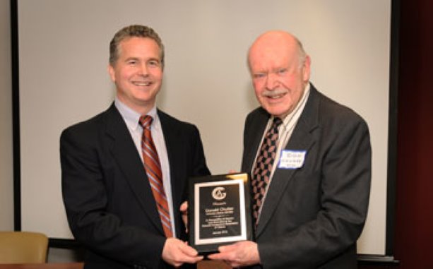 Chutter receives honourary life membership in General Contractors Association of Ottawa