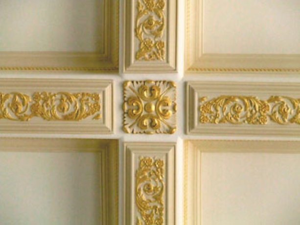 Ceilings a canvas for lost art of decorative painting