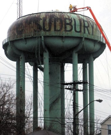 Tearing down an iconic Sudbury, Ontario tower