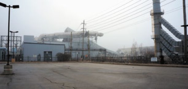 Ford of Canada blows Oakville, Ontario stack in thick fog