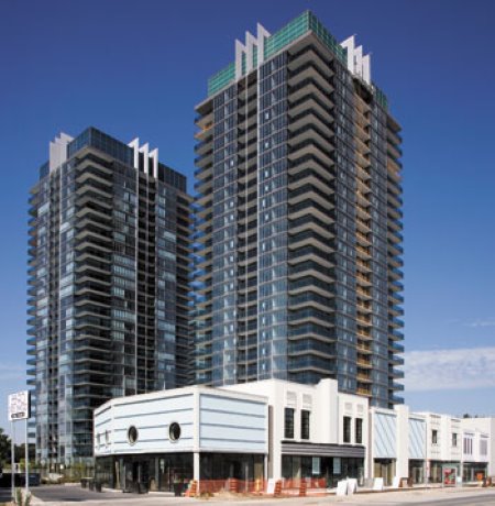 PHOTO: Toddglen Construction puts finishing touches on South Beach Condos in Toronto