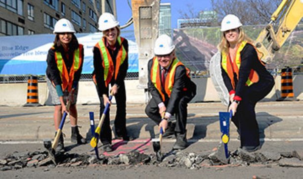 Ground breaks on Queens Quay revitalization