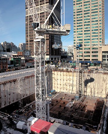 PHOTO: Tucker Hi-Rise works on 70-storey condo at Yonge and Bloor in Toronto