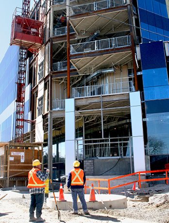 PHOTO: Fieldgate Construction continues expansion of North York Chinese Baptist Church in Toronto